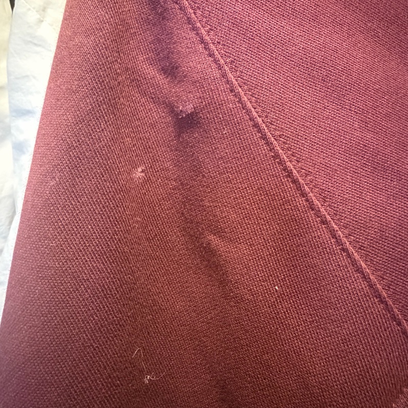 Burberry 披肩斗篷外套 勃艮第紅-11