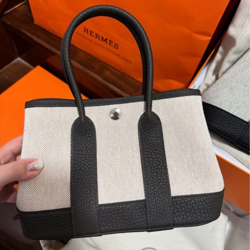Hermes mini garden party烏木色-6