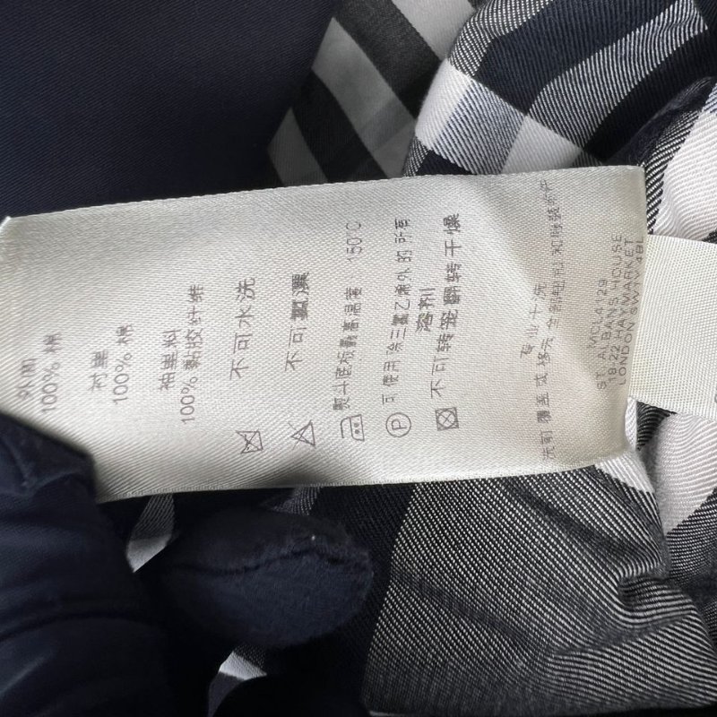 Burberry 短款雙排釦風衣-10