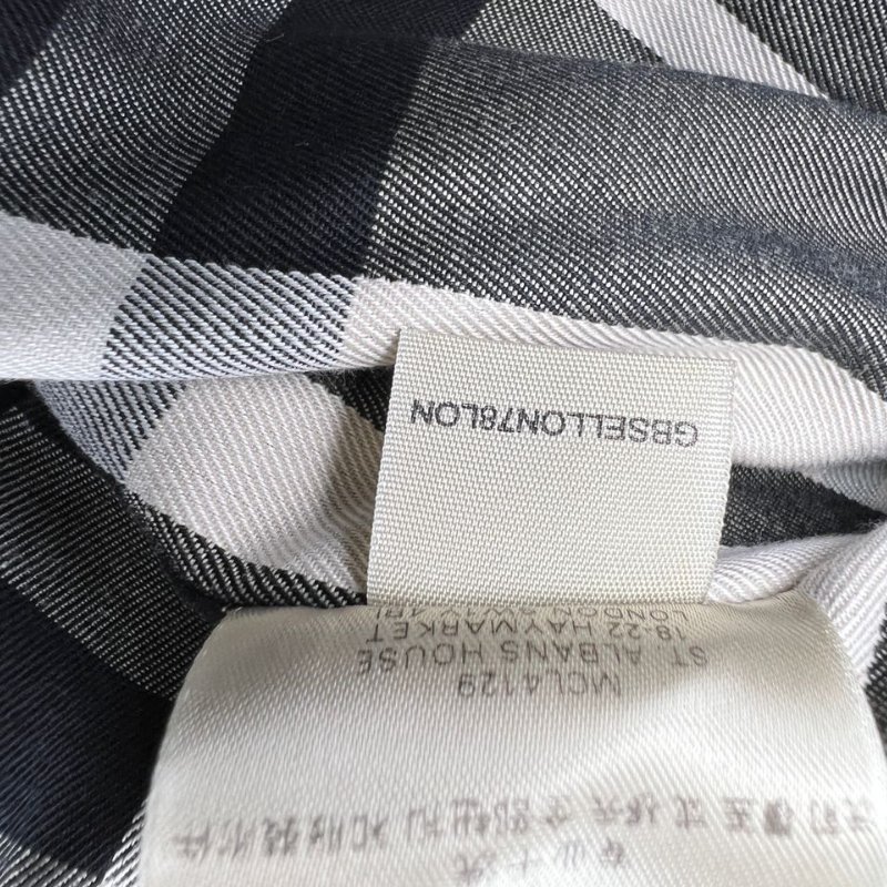 Burberry 短款雙排釦風衣-14