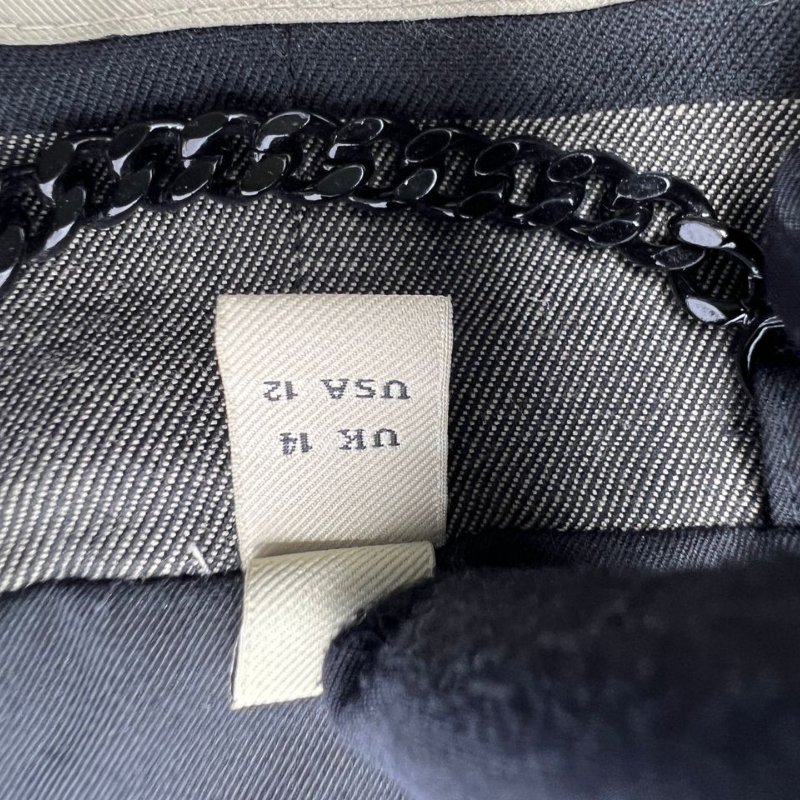 Burberry 短款雙排釦風衣-15