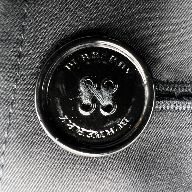 Burberry 短款雙排釦風衣-17