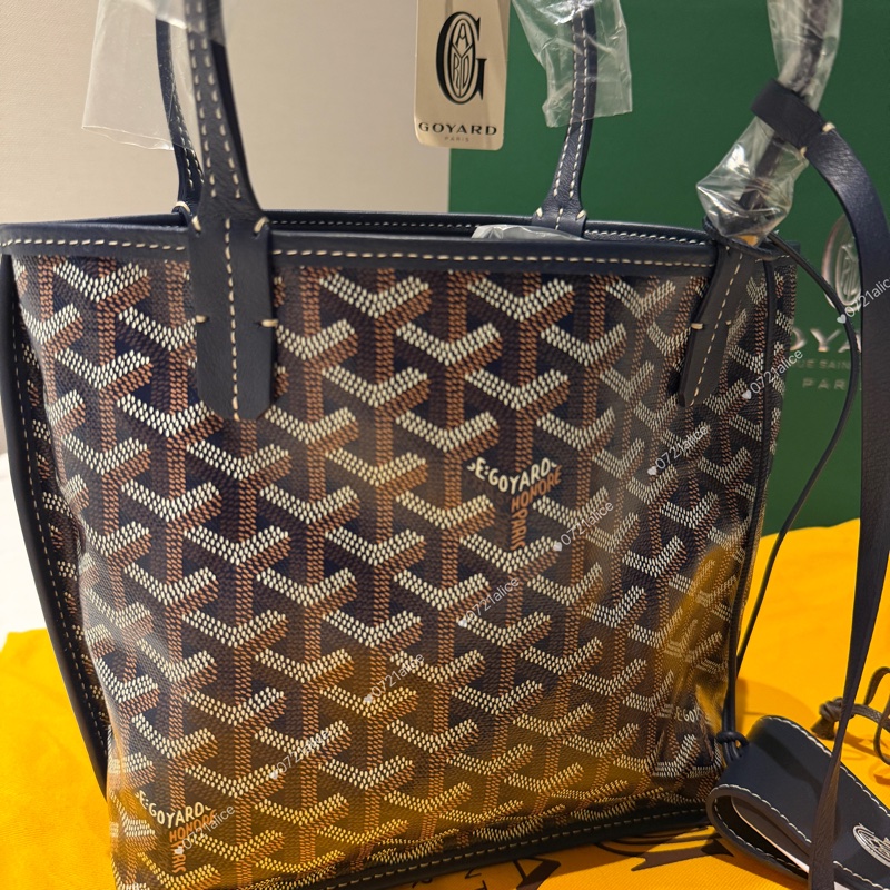 Goyard mini tote 海軍藍-1