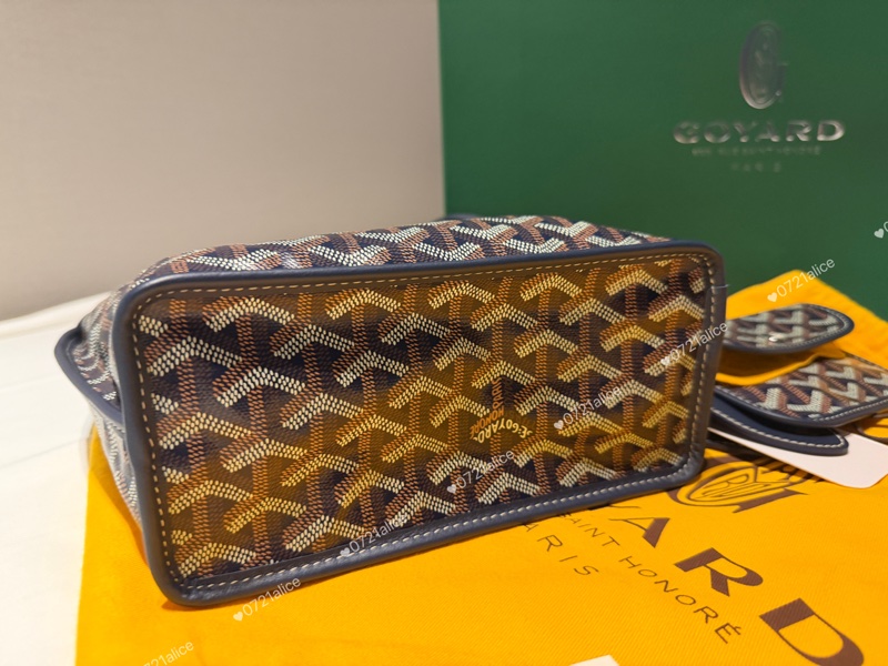 Goyard mini tote 海軍藍-4