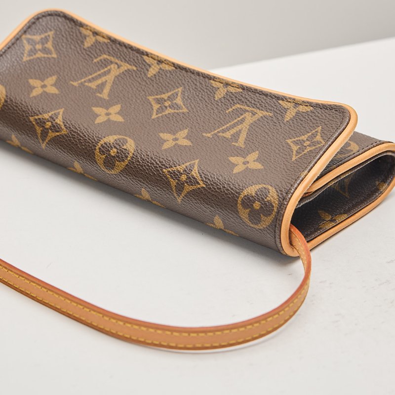 二手Lv vintage 老花信封包-10