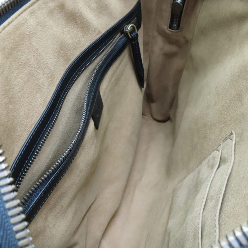 黑色 牛皮 Tropical Print 公事包 肩背包 387074【GUCCI 古馳】 387074-4