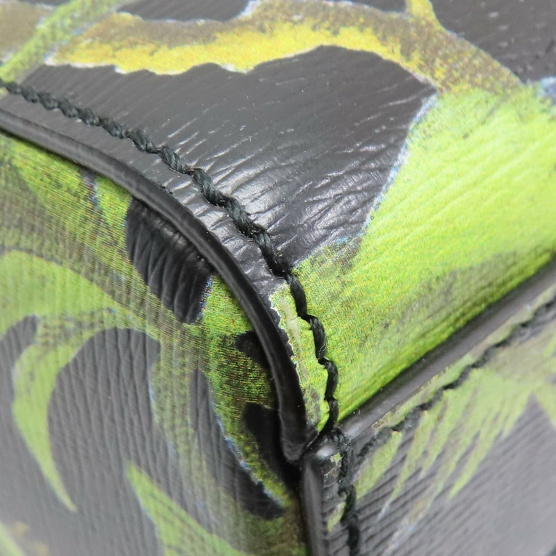 黑色 牛皮 Tropical Print 公事包 肩背包 387074【GUCCI 古馳】 387074-14