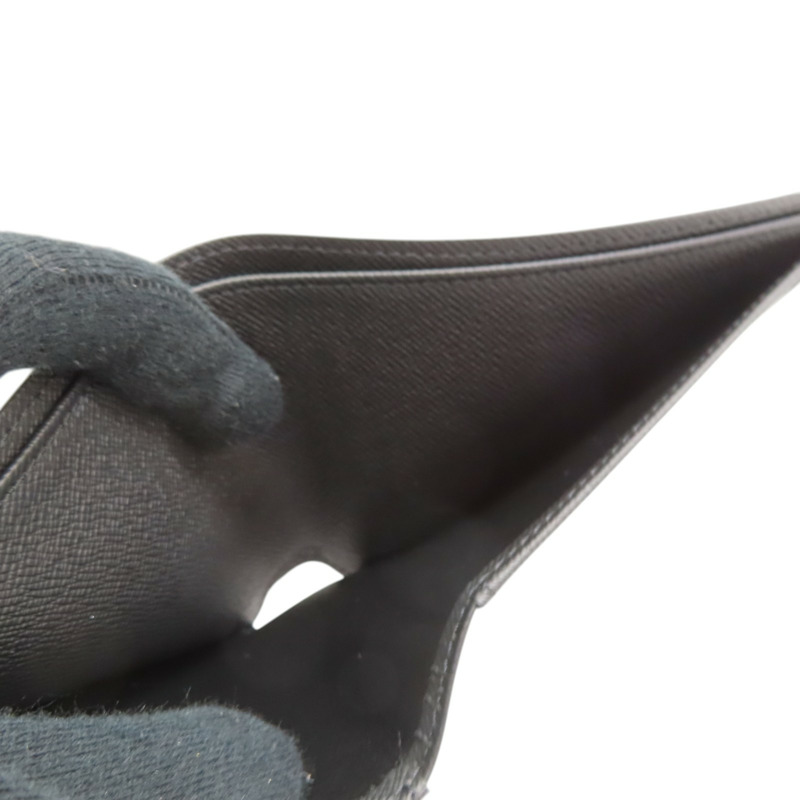 黑色 原花帆布 Multiple 兩折 短夾 M61695【LOUIS VUITTON LV 路易威登】 M61695-5