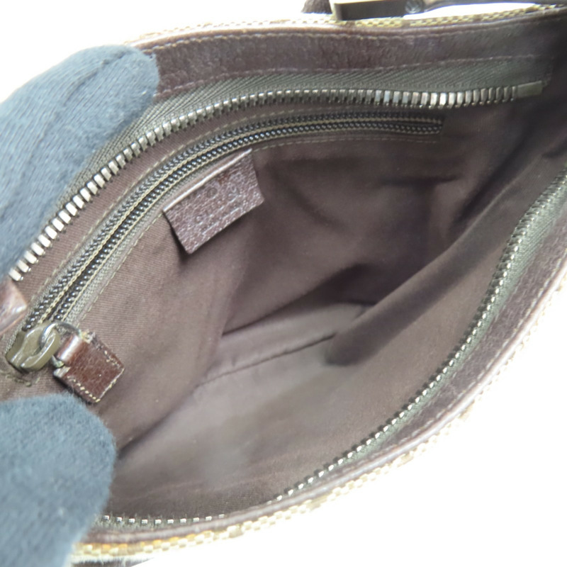 棕色帆布 肩背包 122793【GUCCI 古馳】 122793-4