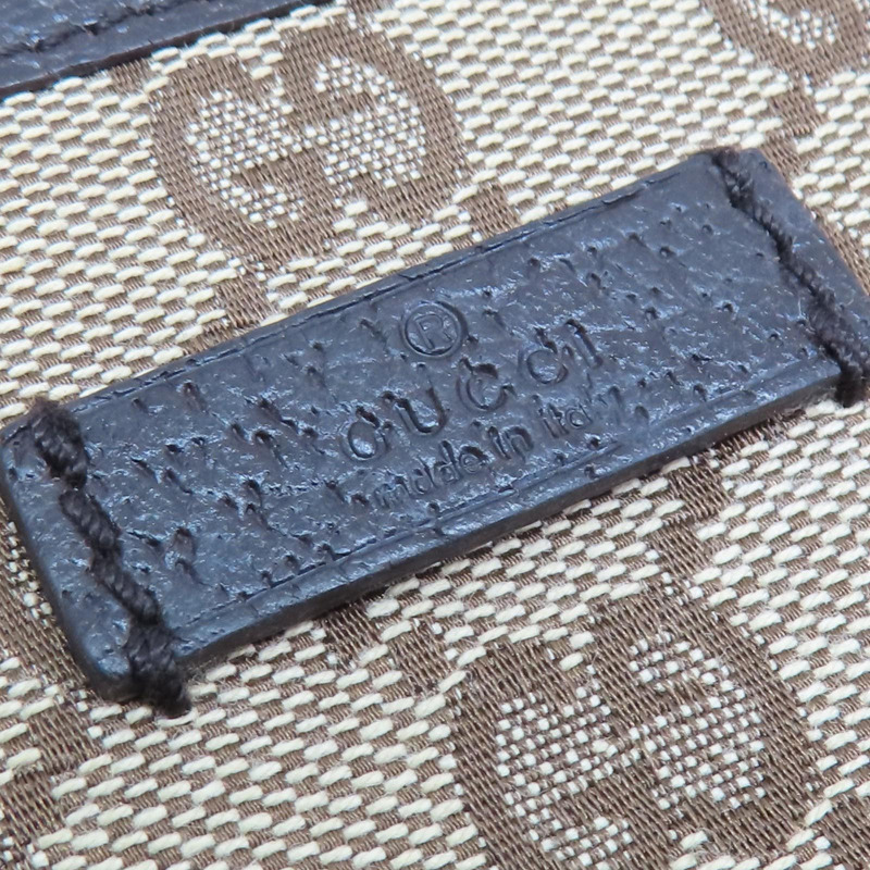 棕色帆布 肩背包 122793【GUCCI 古馳】 122793-7