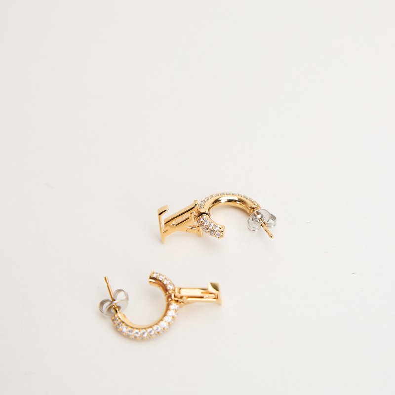 二手Lv M01732 Iconic 耳環金色-2