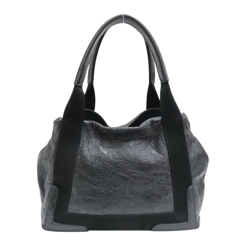 黑色羊皮 NAVY CABAS S 手提包 542017【Balenciaga 巴黎世家】 542017-1