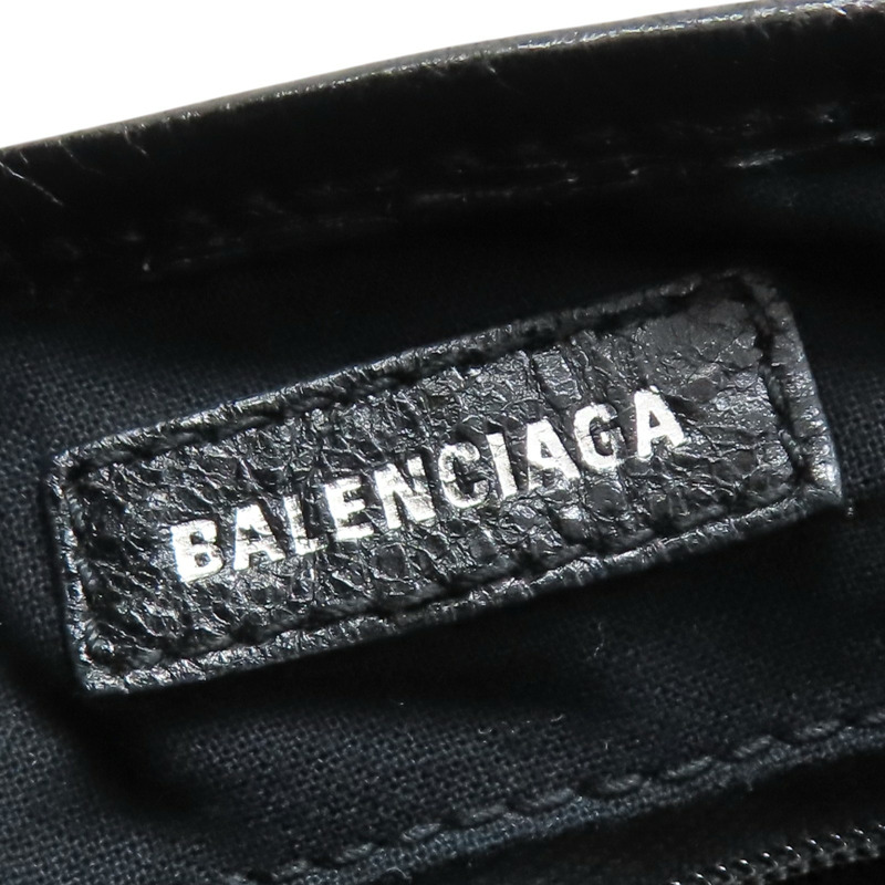 黑色羊皮 NAVY CABAS S 手提包 542017【Balenciaga 巴黎世家】 542017-7