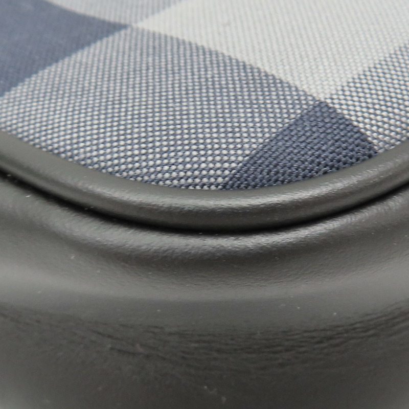 海軍藍色 格紋帆布 肩背包 8084062【BURBERRY 巴寶莉】 8084062-11
