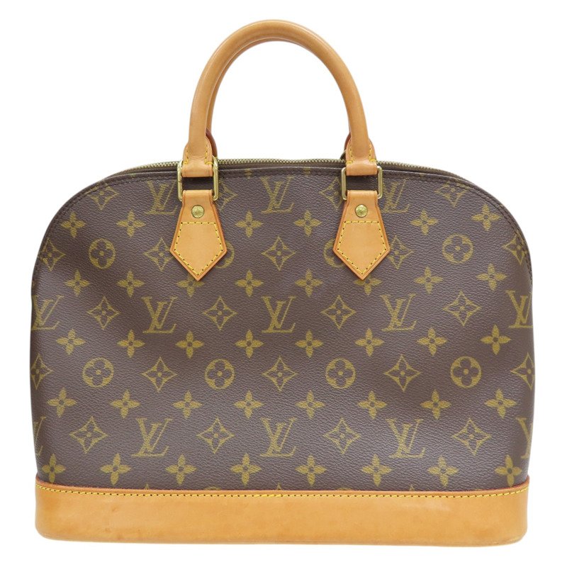 棕色 原花 帆布 Alma PM 手提包【LOUIS VUITTON LV 路易威登】 M51130-1
