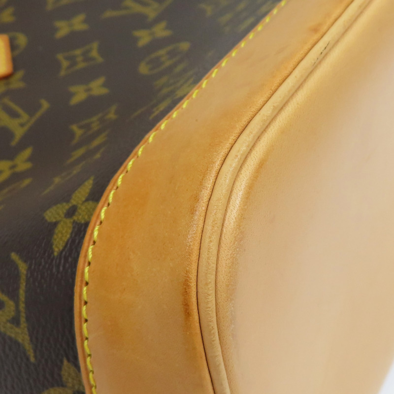 棕色 原花 帆布 Alma PM 手提包【LOUIS VUITTON LV 路易威登】 M51130-8