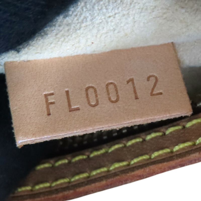 棕色 原花帆布 Looping MM 肩背包 M51146【LOUIS VUITTON LV 路易威登】 M51146-8