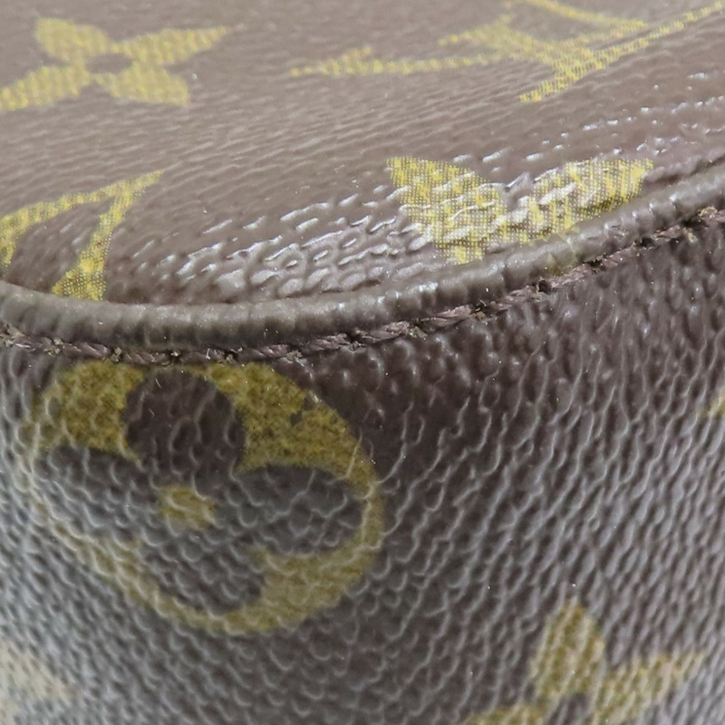 棕色 原花帆布 Looping MM 肩背包 M51146【LOUIS VUITTON LV 路易威登】 M51146-11