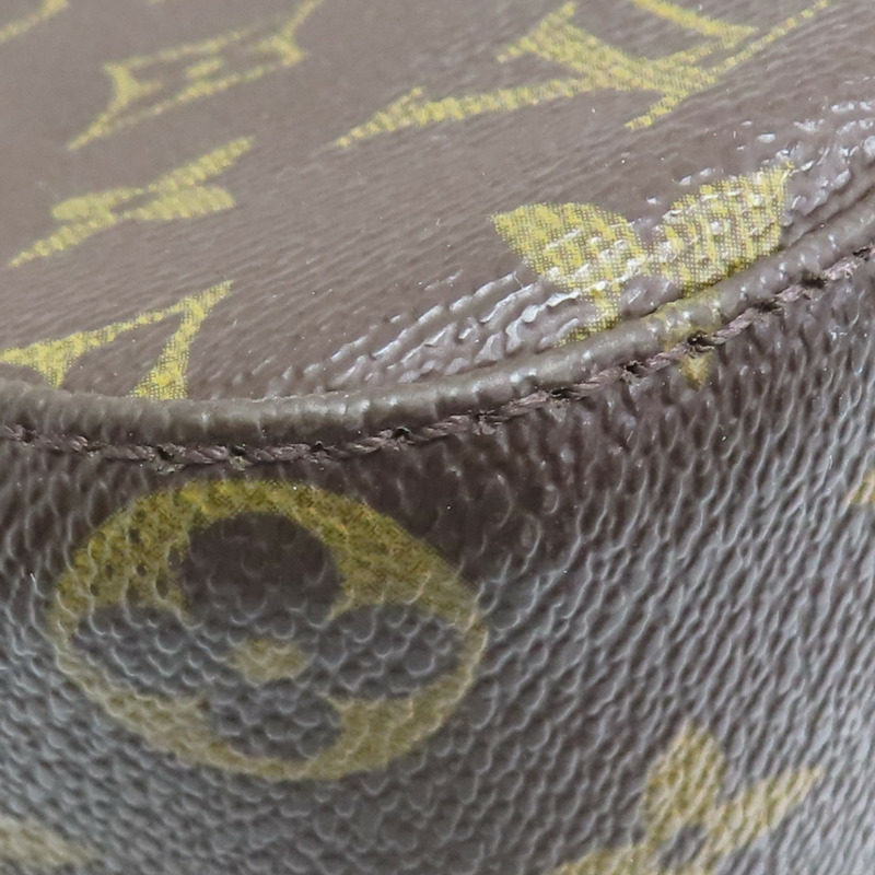 棕色 原花帆布 Looping MM 肩背包 M51146【LOUIS VUITTON LV 路易威登】 M51146-13