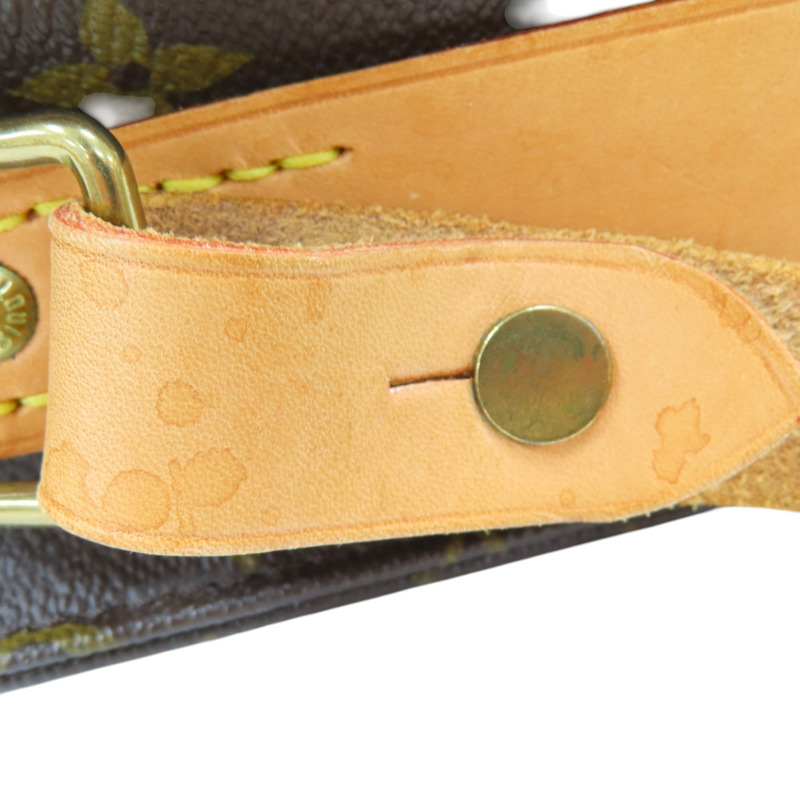 棕色 原花 帆布 Cartouchiere MM 肩背包【LOUIS VUITTON LV 路易威登】 M51253-14