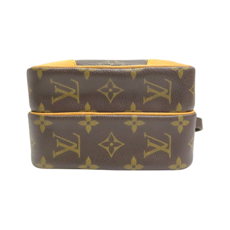 棕色 原花帆布 Amazone 肩背包【LOUIS VUITTON LV 路易威登】 M45236-3