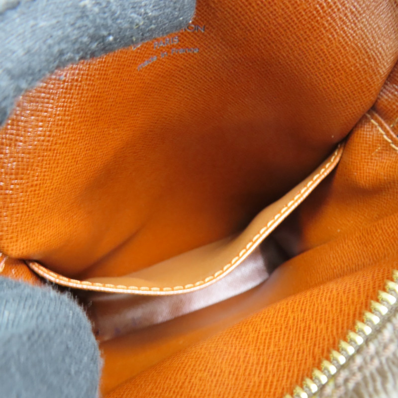 棕色 原花帆布 Amazone 肩背包【LOUIS VUITTON LV 路易威登】 M45236-5