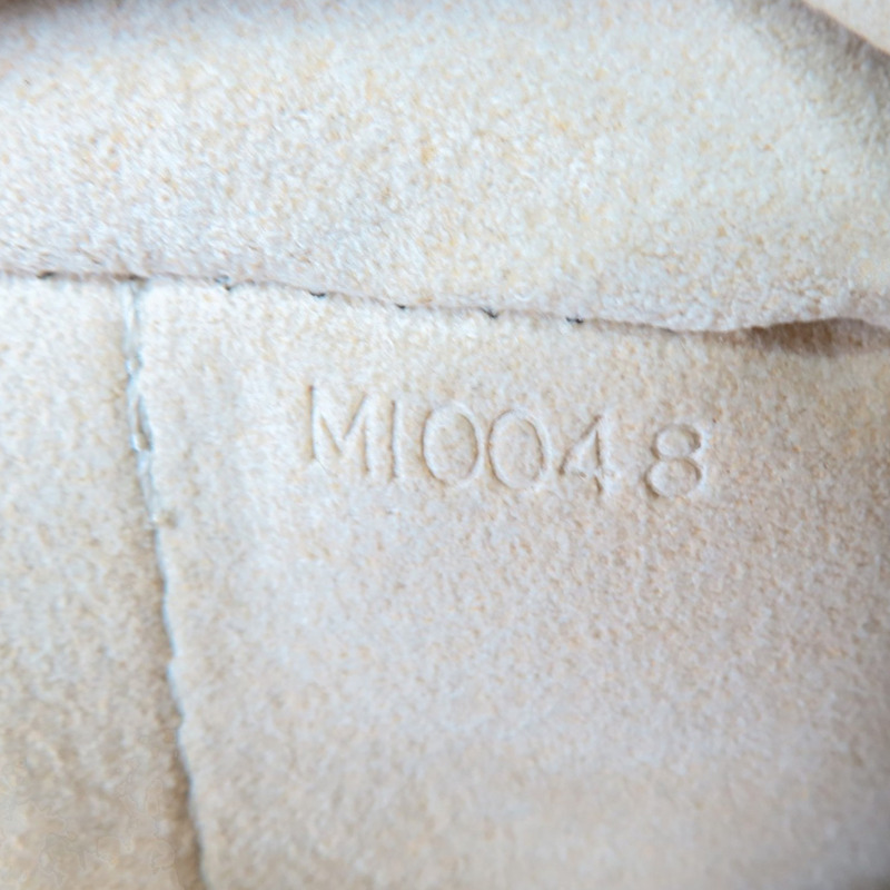 白色 棋盤格 PVC塗層帆布 肩背包【LOUIS VUITTON LV 路易威登】 N51207-7