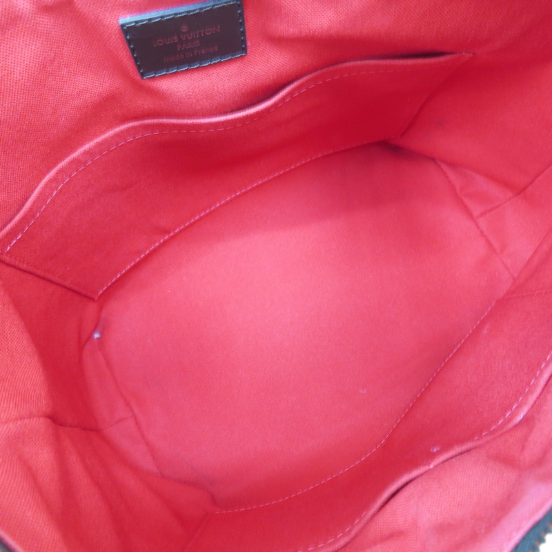 棕色 棋盤格 PVC塗層帆布 Siena MM 兩用包【LOUIS VUITTON LV 路易威登】 N41546-4