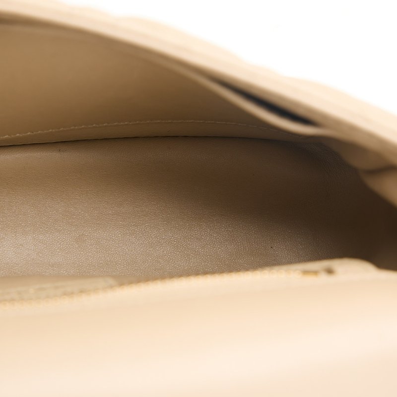 二手DIOR Caro 小號鍊條包 奶茶色-30