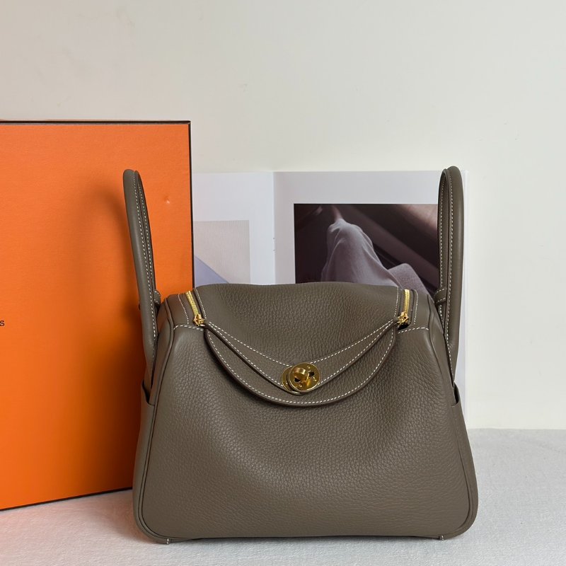 HERMES Lindy 26 -  大象灰金 K-0