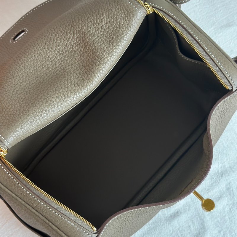 HERMES Lindy 26 -  大象灰金 K-6