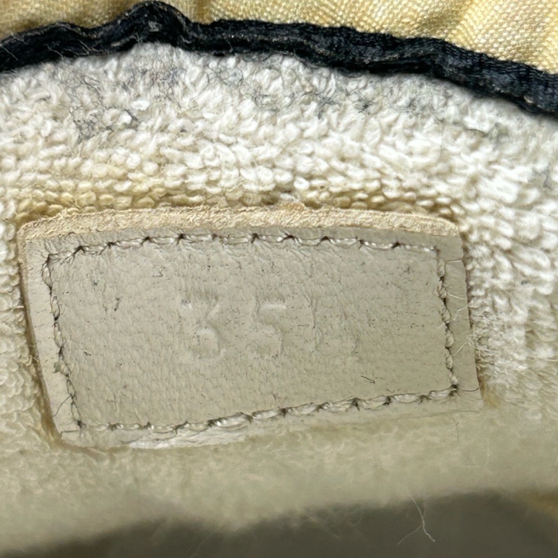 99新 Gucci古馳黑白髒髒鞋 尺碼35.5-6