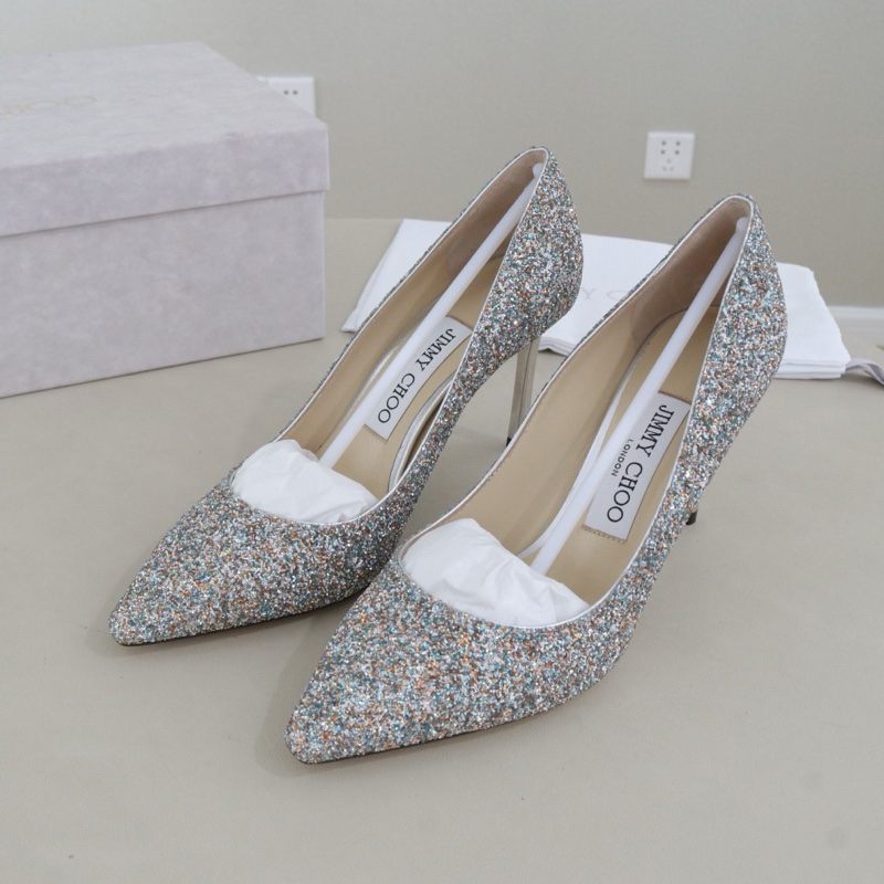 99新 Jimmy Choo女鞋，35.5碼，配件盒子防塵袋-1