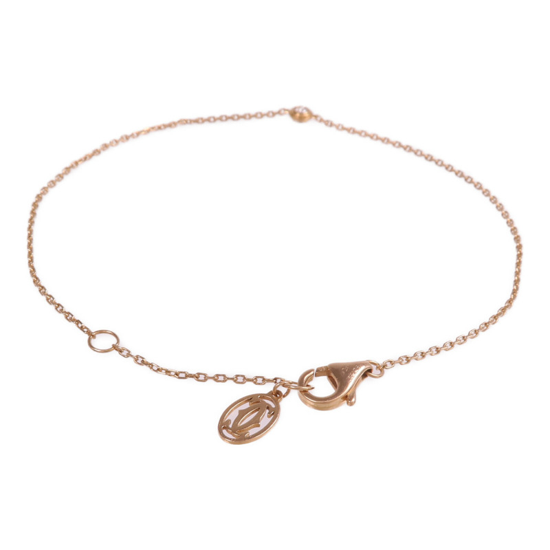 CARTIER 18K玫瑰金d'Amour Bracelet鑽石手鏈-2