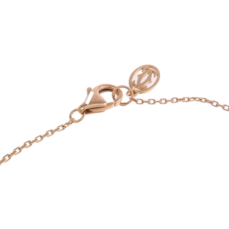 CARTIER 18K玫瑰金d'Amour Bracelet鑽石手鏈-4