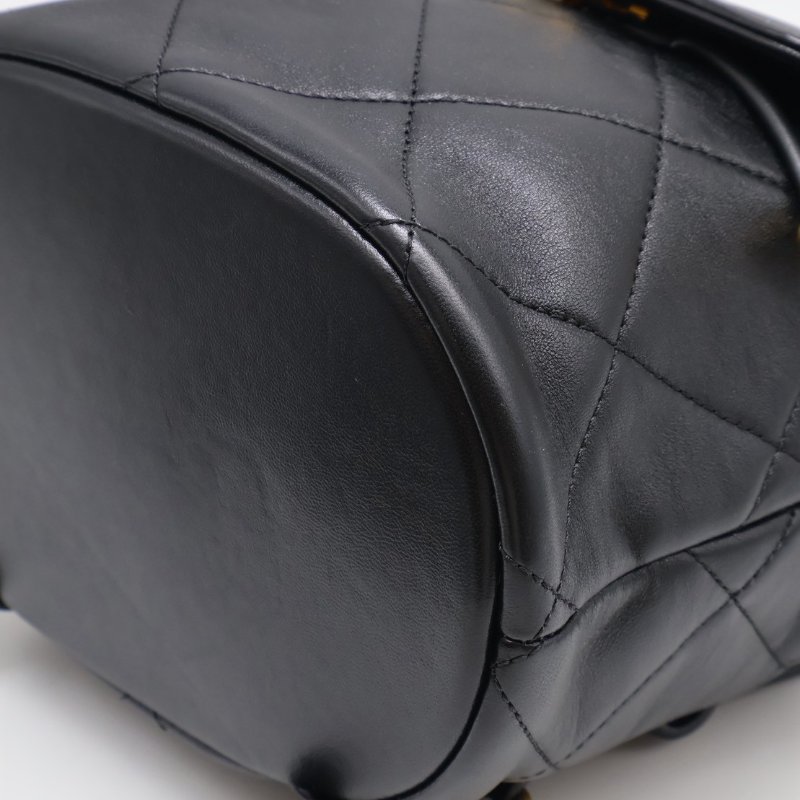 CHANEL 24S字母鍊後背包 - 黑金-19