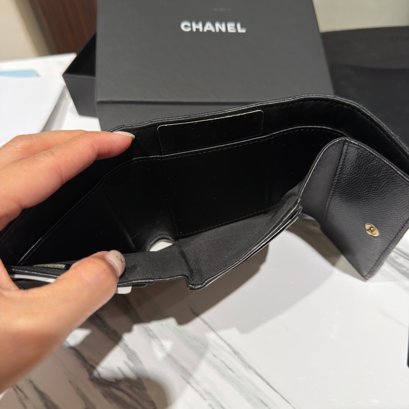 🥨Chanel 19三折短夾/實拍🥨-3