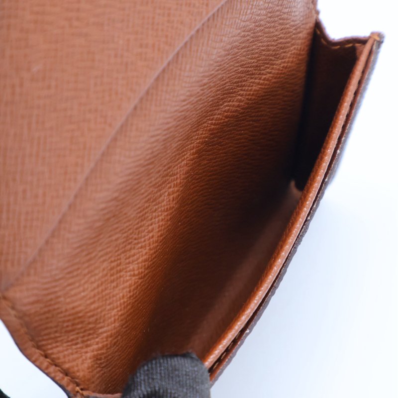 LOUIS VUITTON 老花雙折卡片夾-3