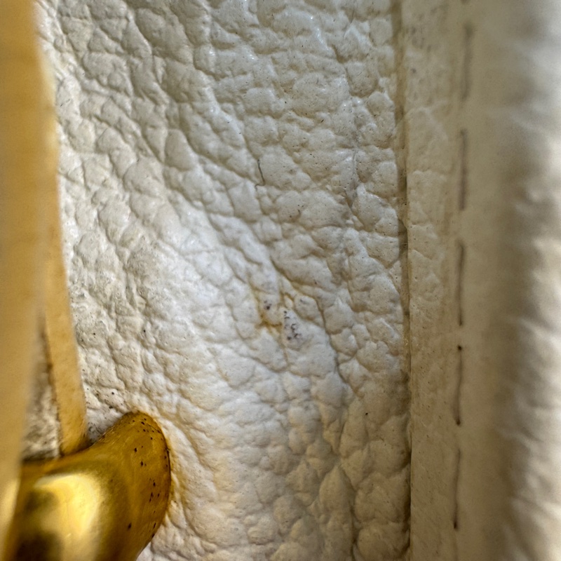 SAINT LAURENT 白色復古經典款肩背包-11