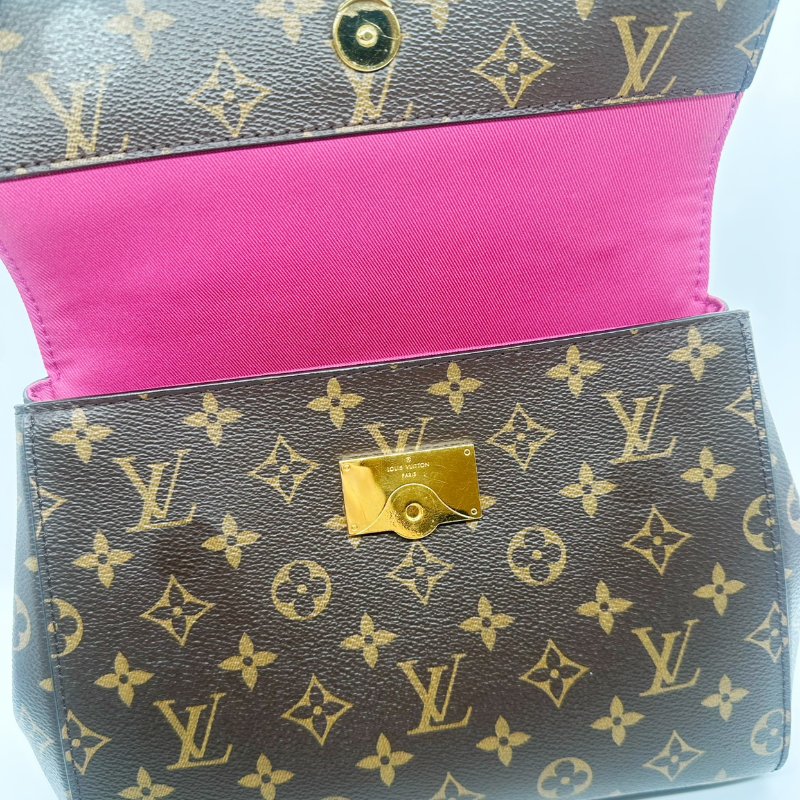LV Cluny Monogram老花肩背兩用包-5