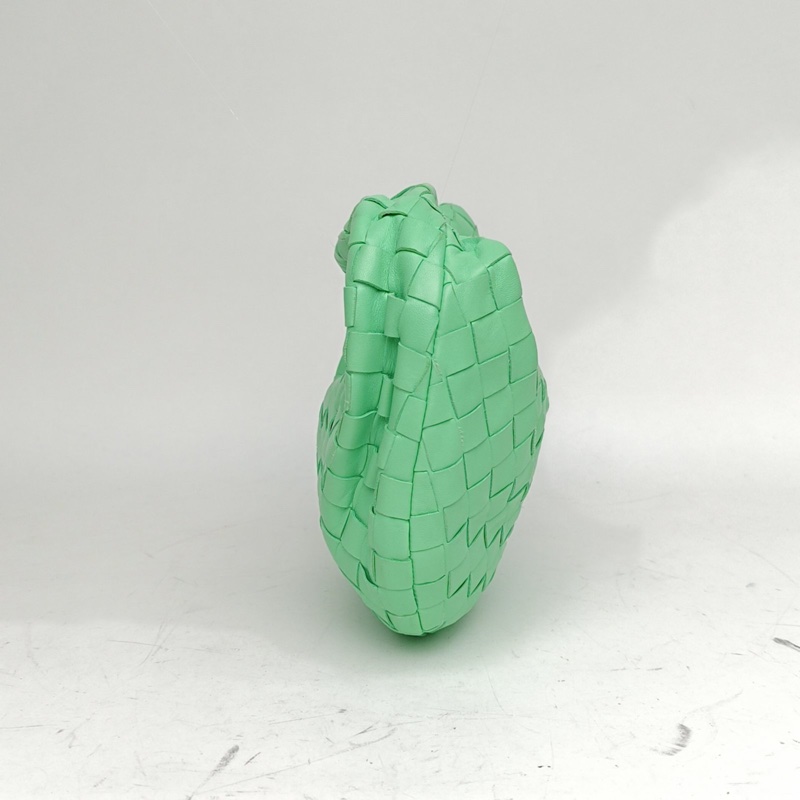 BOTTEGA VENETA Jodiemini綠色羊皮手提包-1