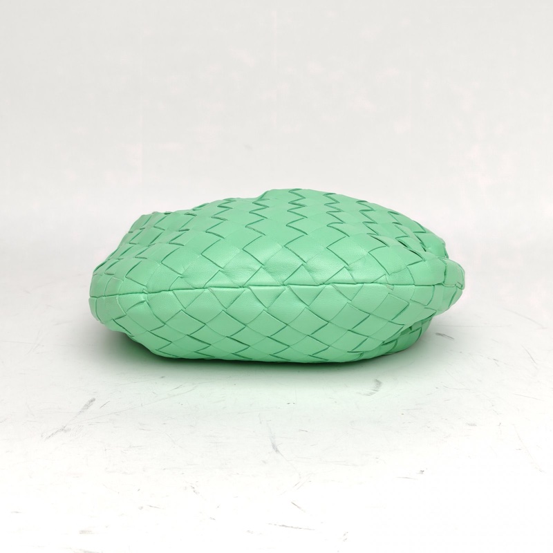 BOTTEGA VENETA Jodiemini綠色羊皮手提包-3