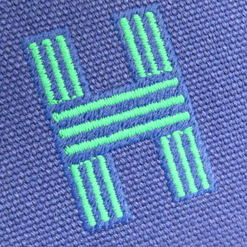 藍色帆布 Bride-a-Brac 化妝 手拿包 H104222M【HERMES 愛馬仕】 H104222M-8