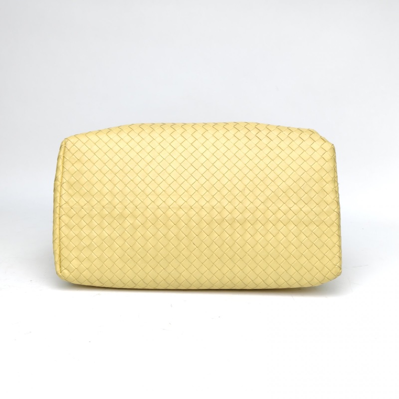 BOTTEGA VENETA ROMA羅馬包中號38黃色牛皮肩背包-3