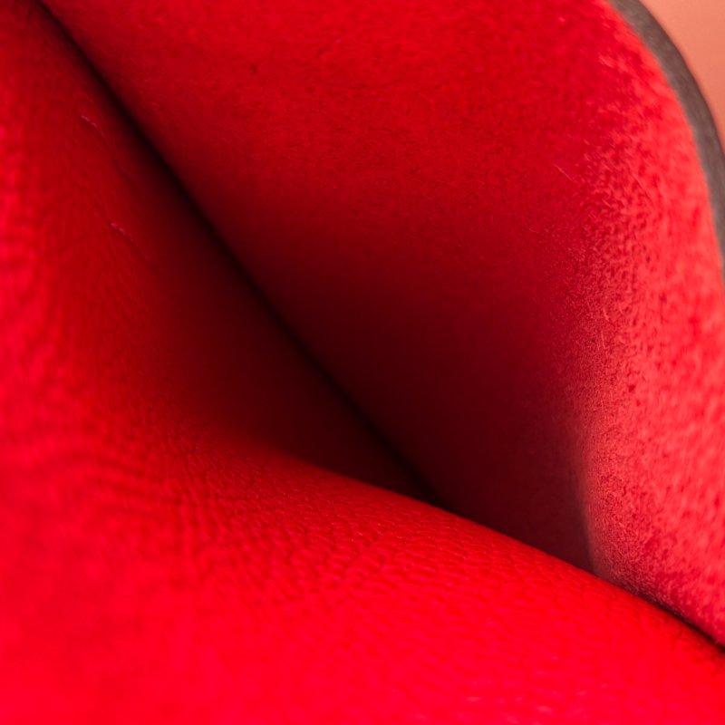 C刻:: HALZAN 31 ::HERMES 愛馬仕:: 紅色銀釦斜背包 肩背包 手提包-15