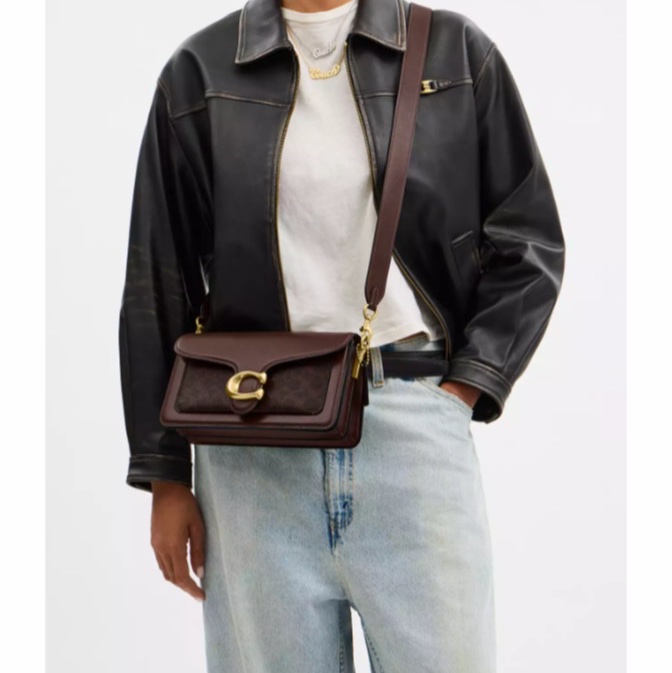 Coach 女士 Tabby 26 單肩包均碼碼26cm*8.2cm*15.24cm-5