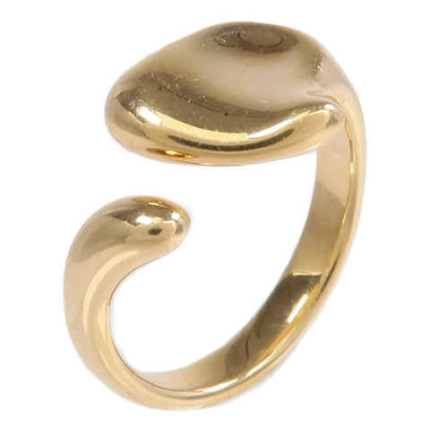TIFFANY＆CO 18K黃金Open Heart Ring戒指US#5