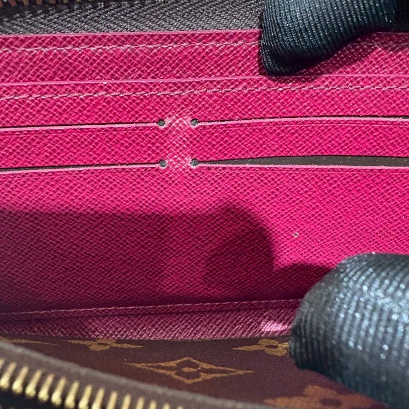 Louis Vuitton  經典桃紅長夾-3