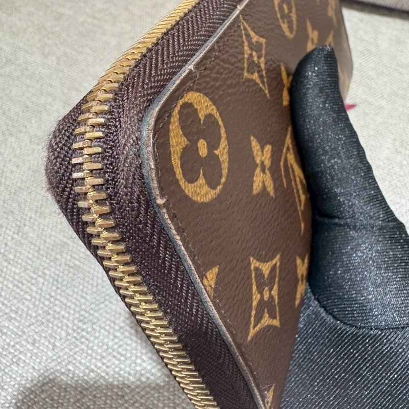 Louis Vuitton  經典桃紅長夾-7