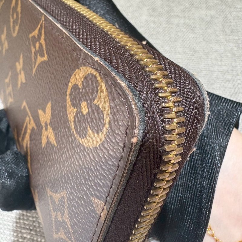 Louis Vuitton  經典桃紅長夾-13